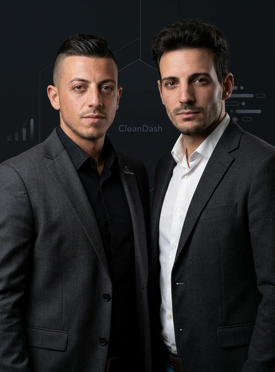 Daniel und Dennis, Gründer von CleanDash